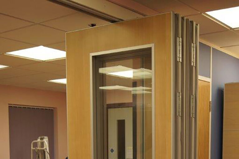 wooden partition wall