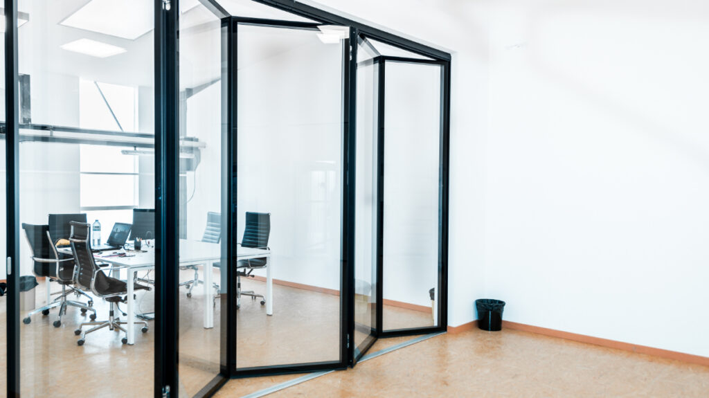 glazed partitions