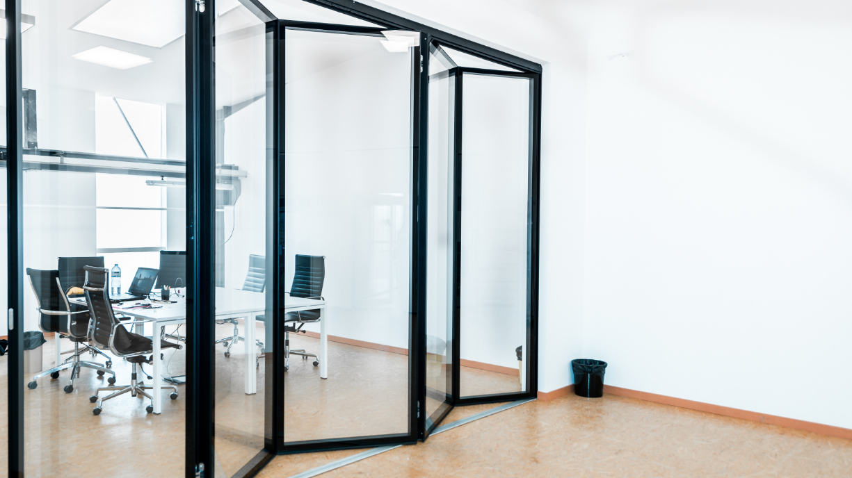 glazed partitions