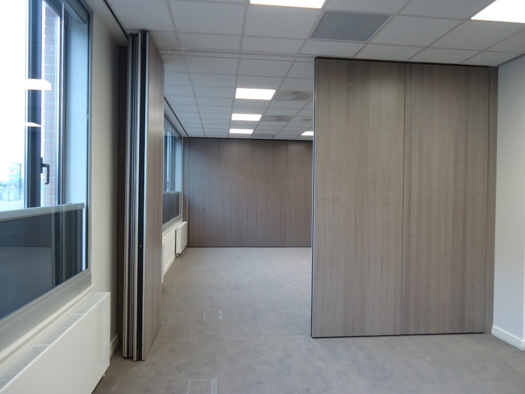 wooden partition